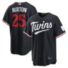 Twins Byron Buxton Navy Alternate Jersey Stitched