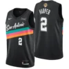 Dylan Harper Black Spurs 2025-2026 City Edition Jersey Stitched