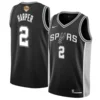 Dylan Harper Spurs Black Icon Jersey - Stitched Edition