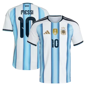 Lionel Messi Argentina National Team adidas 2026 Home On-Field Authentic Jersey - White