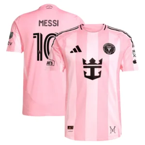 Lionel Messi Inter Miami CF adidas 2025 Euforia Authentic On-Field Jersey - Pink