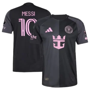 Lionel Messi Inter Miami CF adidas 2025 The Fortitude Kit Authentic Player Jersey - Black