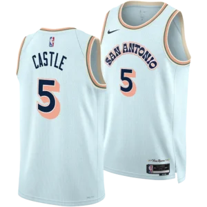 Stephon Castle San Antonio Spurs 2024-2025 City Jersey - Stitched Edition
