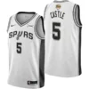 Stephon Castle San Antonio Spurs 2026 Finals Patch Association Jersey - Stitched Edition
