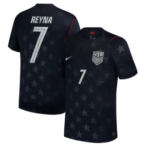 Giovanni Reyna USMNT 2026 Away Stadium Jersey - Blue