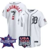 Kevin McGonigle Detroit Tigers 2026 All-Star Stars & Stripes White Stadium Stitched Jersey
