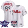Cristopher Sánchez Philadelphia Phillies 2026 All-Star Stars & Stripes White Stadium Stitched Jersey