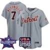 Kevin McGonigle Detroit Tigers 2026 All-Star Game Gray Stitched Jersey
