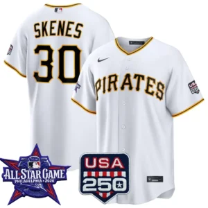 Paul Skenes Pittsburgh Pirates 2026 All-Star Game White Stitched Jersey