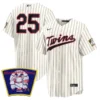 Minnesota Twins Byron Buxton Cream 2026 Field of Dreams Stadium Stitched Jersey