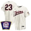 Minnesota Twins Royce Lewis Cream 2026 Field of Dreams Stadium Stitched Jersey