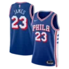 Lebron James Philadelphia 76ers Icon Edition Stitched Jersey - Royal